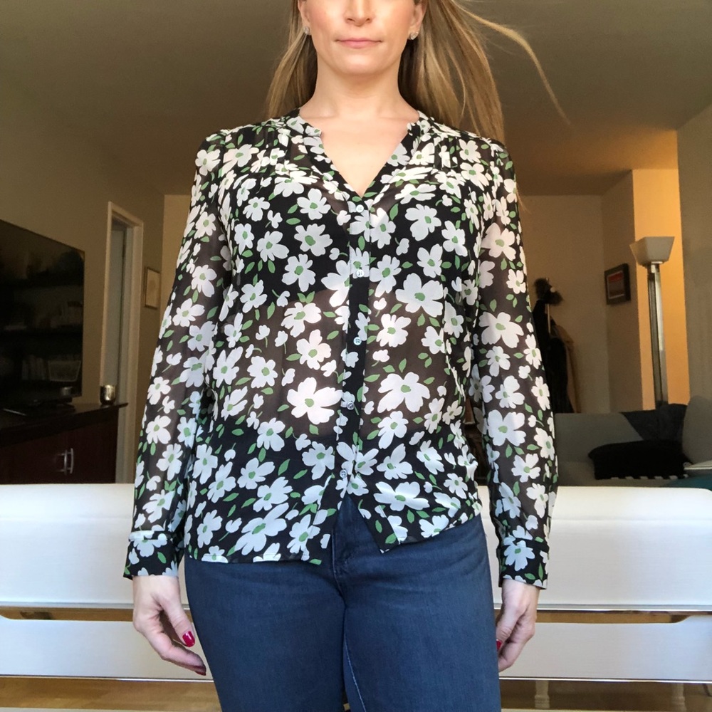 Joie long sleeved blouse